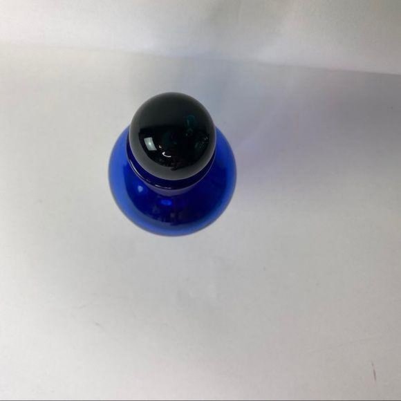 Vintage Blue Green Glass Bottle Jar Ombre Decanter - Picture 7 of 13